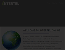 Tablet Screenshot of intertelng.com
